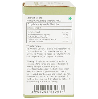 Baidyanath Ayurvedant Spiruwin Active Tablet