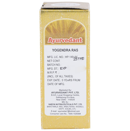 Baidyanath Ayurvedant Yogendra Ras with Gold Tablet