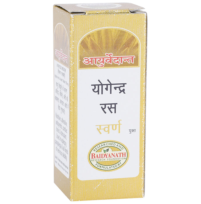 Baidyanath Ayurvedant Yogendra Ras with Gold Tablet