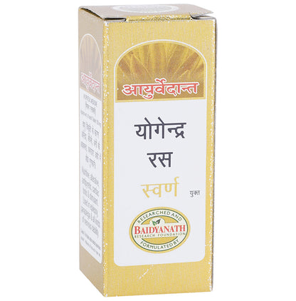 Baidyanath Ayurvedant Yogendra Ras with Gold Tablet