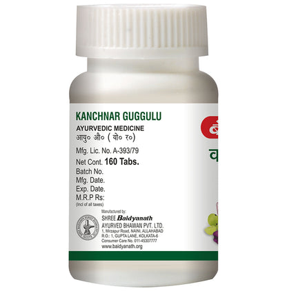 Baidyanath Kanchnar Guggulu Tablet for Thyroid Health