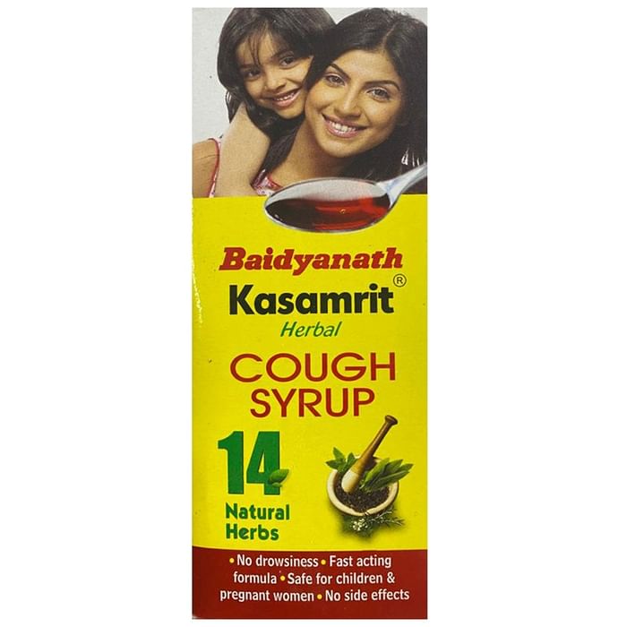 Baidyanath Kasamrit Herbal Cough Syrup | For Respiratory Care - Classic Derma