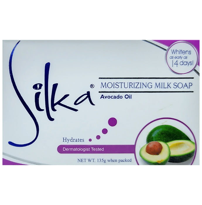Silka Avocado Oil Moisturizing Milk Soap - Classic Derma