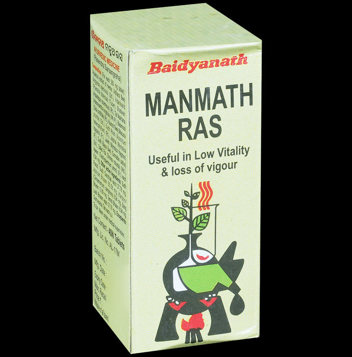 Baidyanath Manmath Ras Tablet | For Vigour & Vitality