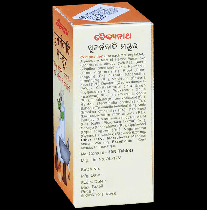 Baidyanath Punarnavadi Mandoor Tablet