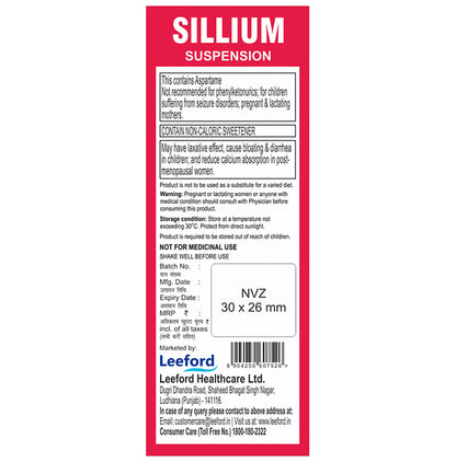 Sillium Oral Suspension