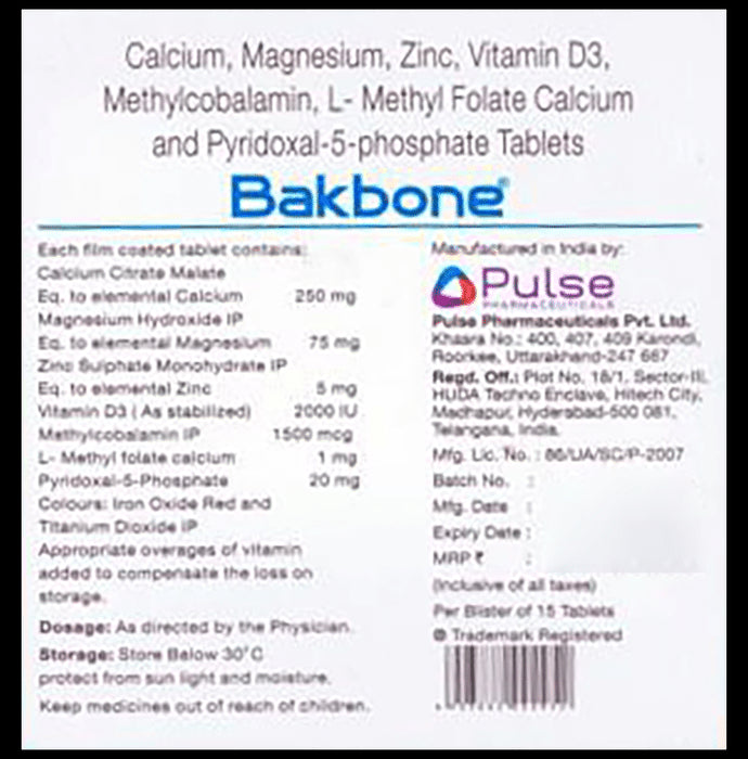 Bakbone Tablet