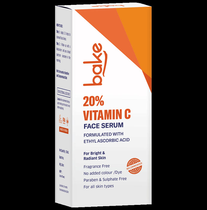 Bake 20% Vitamin C Face Serum - Classic Derma