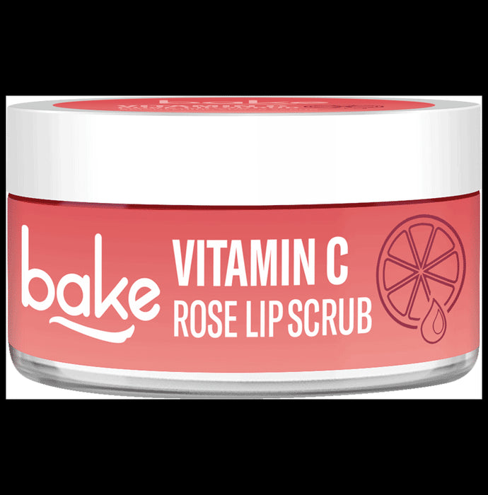 Bake Vitamin C Exfoliating & Lightening Lip Scrub Rose - Classic Derma