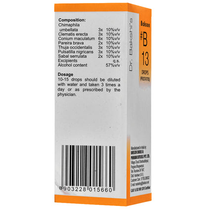 Bakson B13 Prostatitis Drop