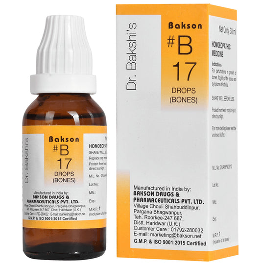 Bakson B17 Bones Drop - Classic Derma