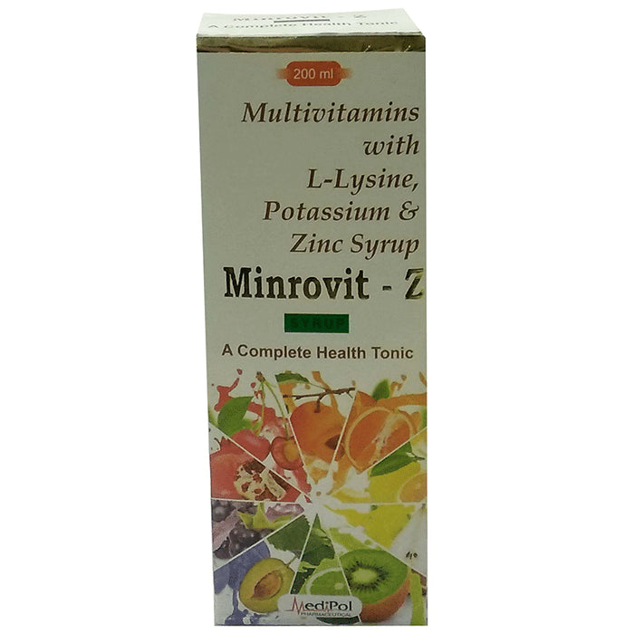 Minrovit-Z Syrup - Classic Derma