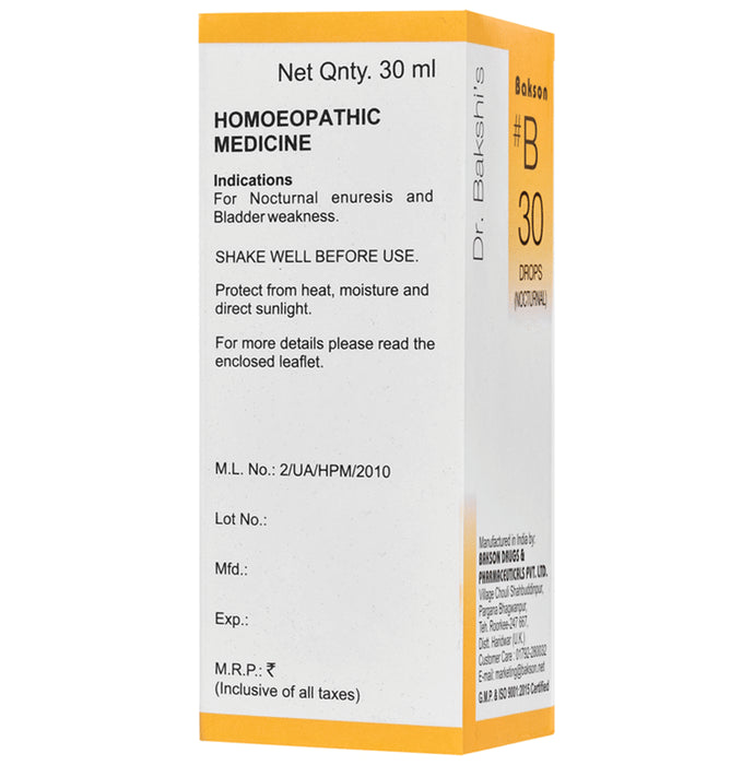 Bakson B30 Nocturnal Drop