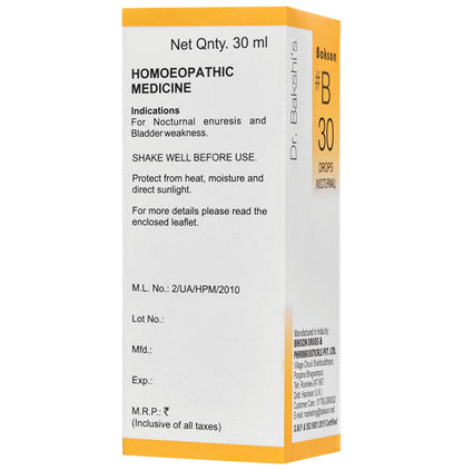 Bakson B30 Nocturnal Drop