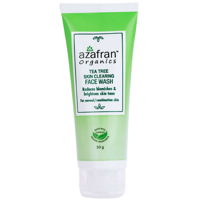 Azafran Tea Tree Skin Clearing Face Wash - Classic Derma