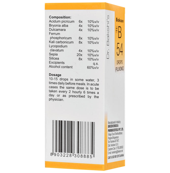 Bakson B54 Pulmonic Drop