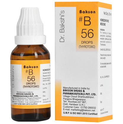 Bakson B56 Thyrotoxic Drop - Classic Derma