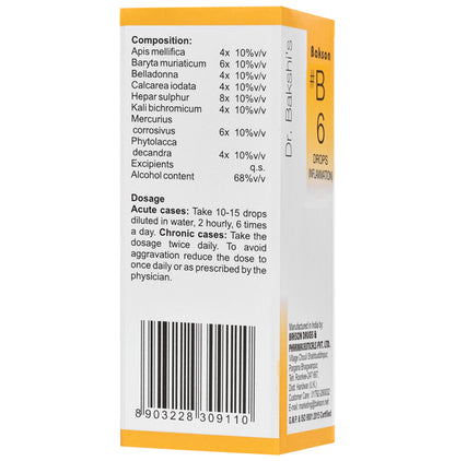 Bakson B6 Inflammation Drop