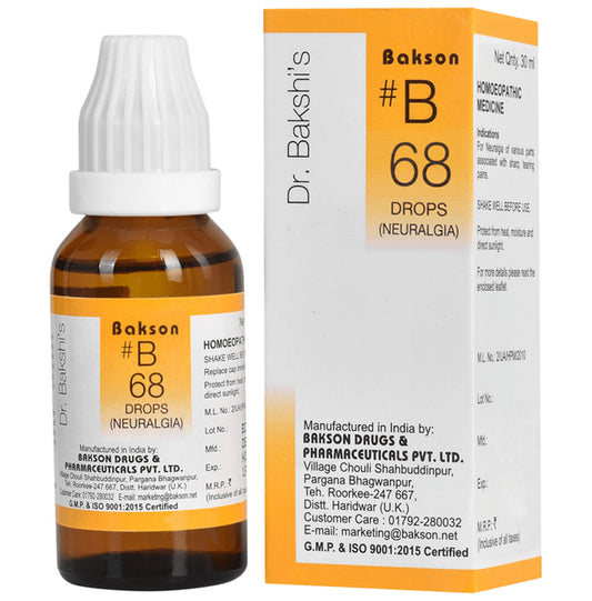 Bakson B68 Neuralgia Drop - Classic Derma