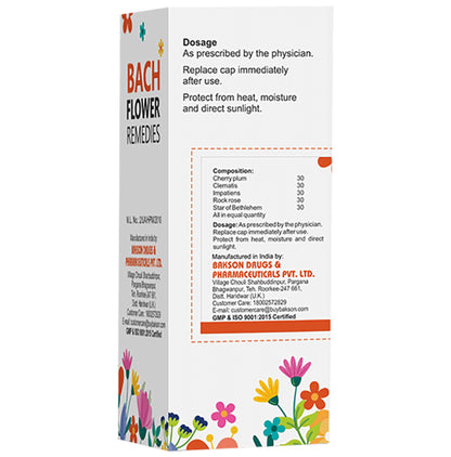 BAKSON Bach Flower Rescue Remedy 30