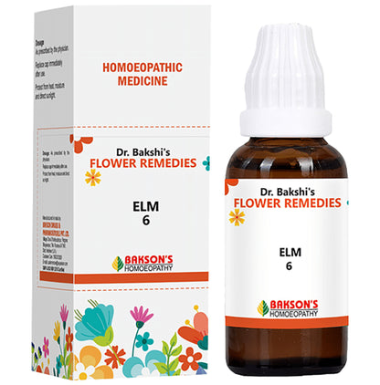 BAKSON Dr. Bakshi's Bach Flower Elm 6 CH