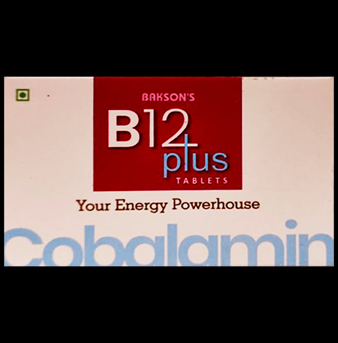Bakson's B12 Plus Tablet (10 Each) - Classic Derma