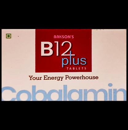 Bakson's B12 Plus Tablet (10 Each) - Classic Derma