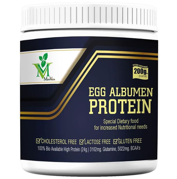 Mint Veda Egg Albumen Protein Powder Gluten Free - Classic Derma