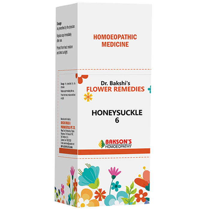 Bakson's Dr. Bakshi's Bach Flower Honeysuckle 6 CH - Classic Derma