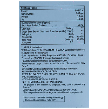 Harison Healthcare Argphyll Sachet (5gm Each) Orange Sugar Free