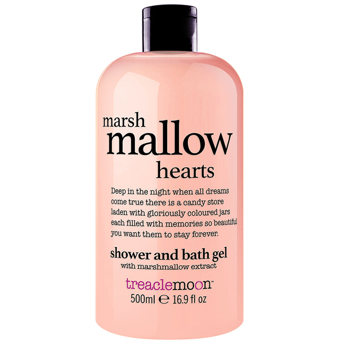 Treaclemoon Marshmallow Hearts Shower and Bath Gel - Classic Derma
