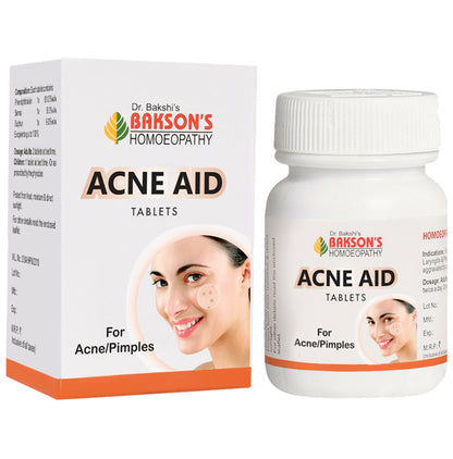 Bakson's Homeopathy Acne Aid Tablet - Classic Derma