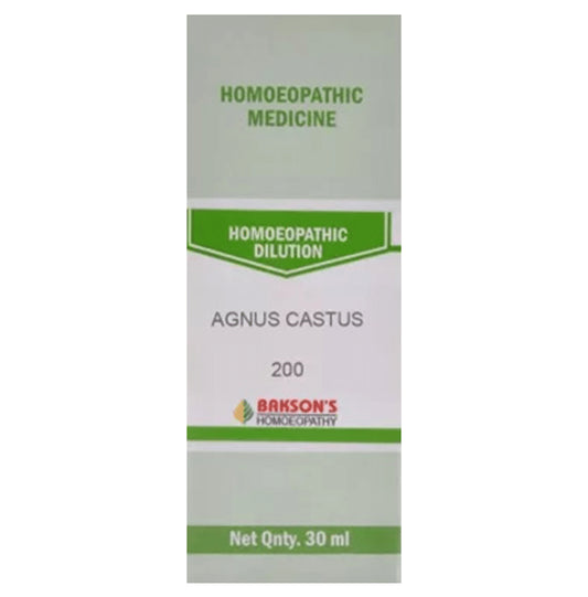Bakson's Homeopathy Agnus Castus Dilution 200 - Classic Derma