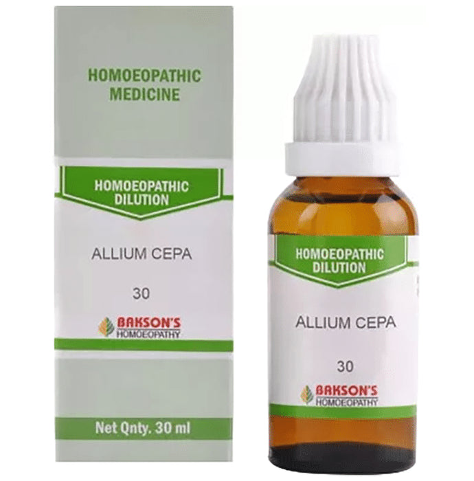 Bakson's Homeopathy Allium Cepa Dilution 30