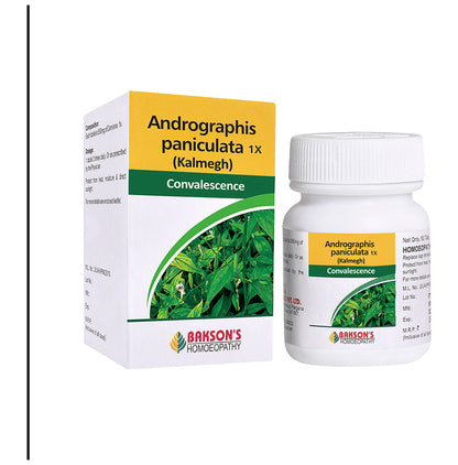 Bakson's Homeopathy Andrographis Paniculata (Kalmegh) 1X - Classic Derma