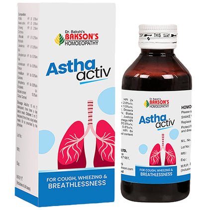 Bakson's Homeopathy Astha Active Syrup