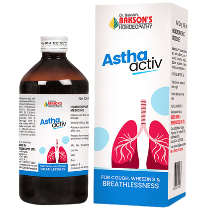 Bakson's Homeopathy Astha Active Syrup
