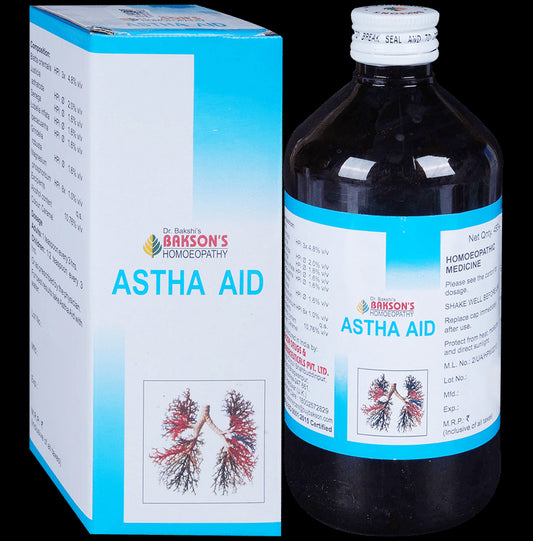 Bakson's Homeopathy Astha Aid Syrup - Classic Derma