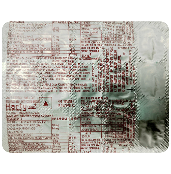 Harty Plus Soft Gelatin Capsule - Classic Derma