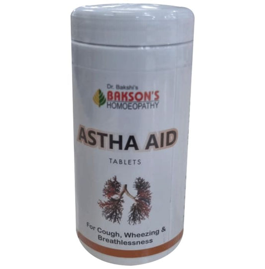 Bakson's Homeopathy Astha Aid Tablet - Classic Derma