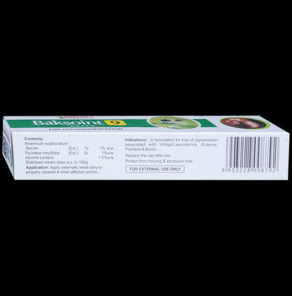 Bakson's Homeopathy Baksoint 9 Cream