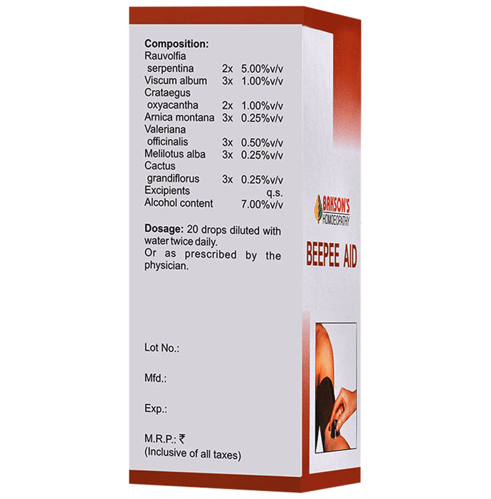 Bakson's Homeopathy Beepee Aid Drop