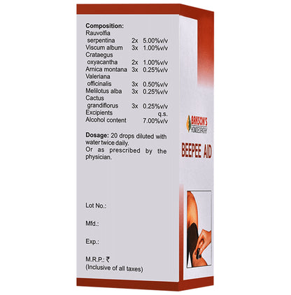 Bakson's Homeopathy Beepee Aid Drop