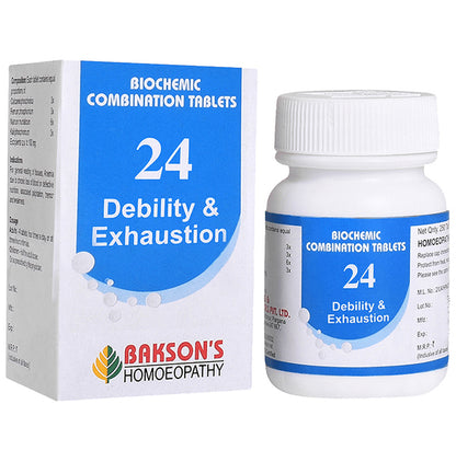 Bakson's Homeopathy Biocombination 24 Tablet - Classic Derma