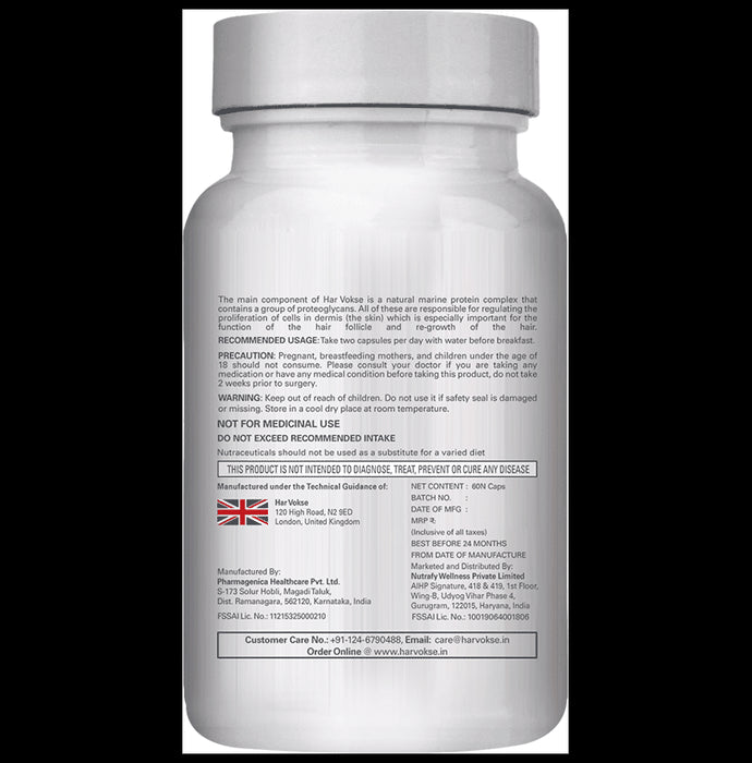 HarVokse Nutraceutical For Hair Capsule