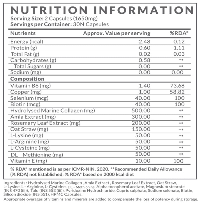 HarVokse Nutraceutical For Hair Capsule