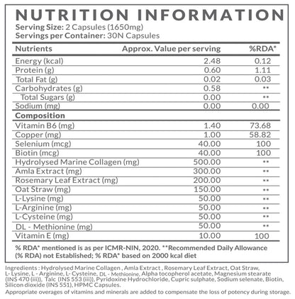 HarVokse Nutraceutical For Hair Capsule