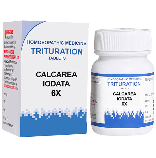 Bakson's Homeopathy Calcarea Iodata Trituration Tablet 6X - Classic Derma