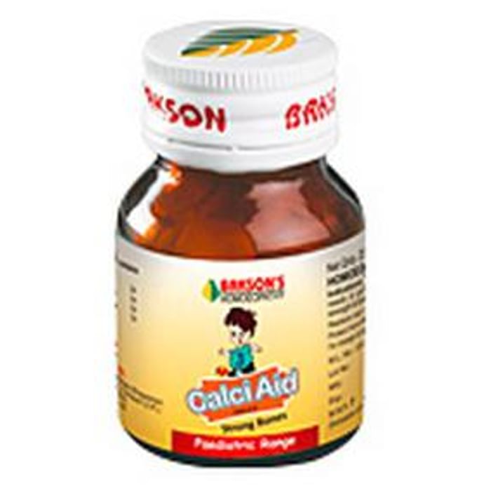 Bakson's Homeopathy Calci Aid Paediatric Tablet - Classic Derma