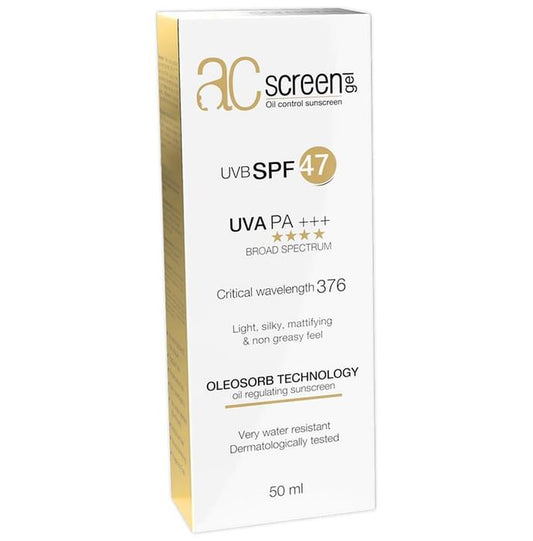 Acscreen Oil Control Sunscreen Gel SPF 47 - Classic Derma